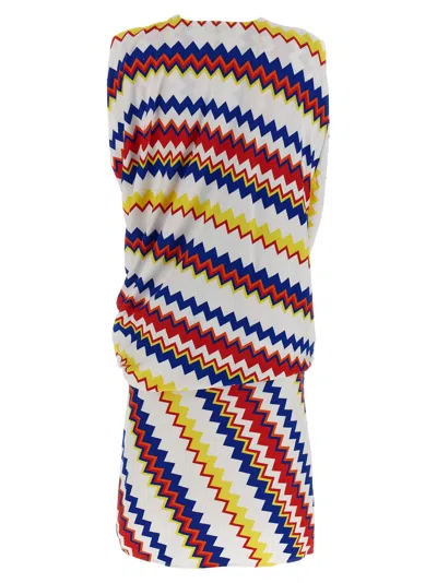 Missoni Multicolor Peplos Dress