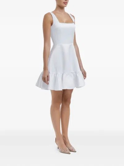 荷叶边迷你连衣裙