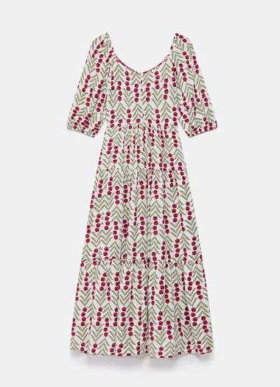 Mint Velvet Print Boho Maxi Dress