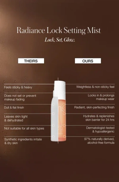 Rms Beauty Radiance Lock Setting Mist No Color In Transparent
