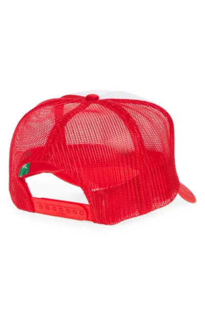 Friday Feelin ' Drinks Well With Others Patch Trucker Hat