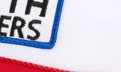 Friday Feelin ' Drinks Well With Others Patch Trucker Hat