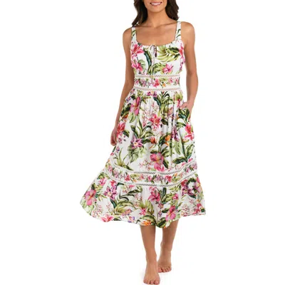 La Blanca Women's Polynesian Cover-up Dress In Multi