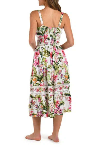 La Blanca Women's Polynesian Cover-up Dress In Multi