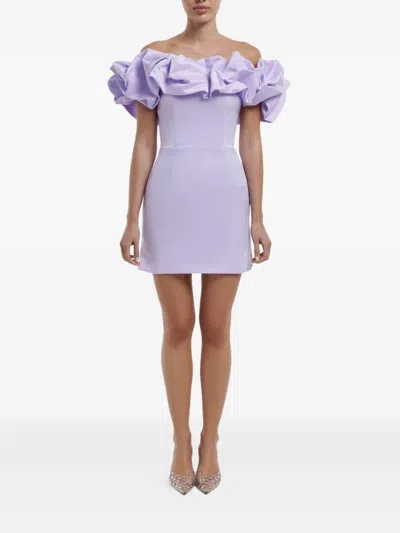 Post Meridiem Meringue Mini Dress