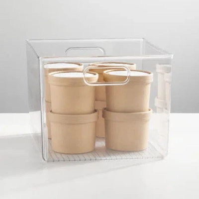 Mdesign Plastic Kitchen Pantry Storage Organizer Container Bin