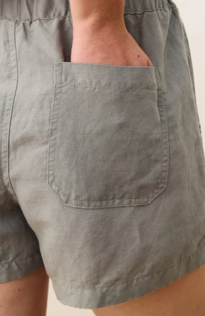 Marine Layer Linen Blend Drawstring Shorts