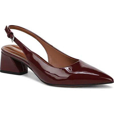 Franco Sarto Women's Racer Pointed Toe Block Heel Slingback Pumps