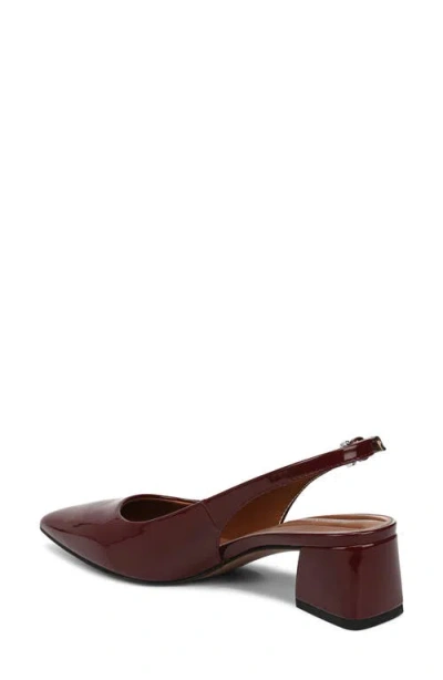 Franco Sarto Women's Racer Pointed Toe Block Heel Slingback Pumps