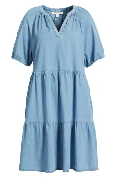 Beachlunchlounge Ayla Embroidered Tiered Dress