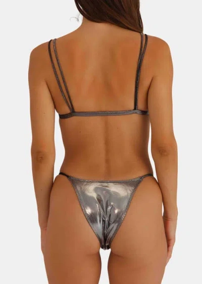 Minimale Animale Matrix Lucid Bikini Top