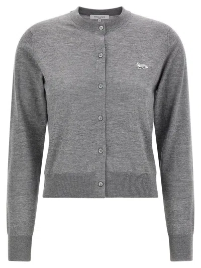MAISON KITSUNÉ MAISON KITSUNÉ WOOL CARDIGAN 