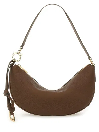 Ferragamo Leather Shoulder Bags Adjustable Strap
