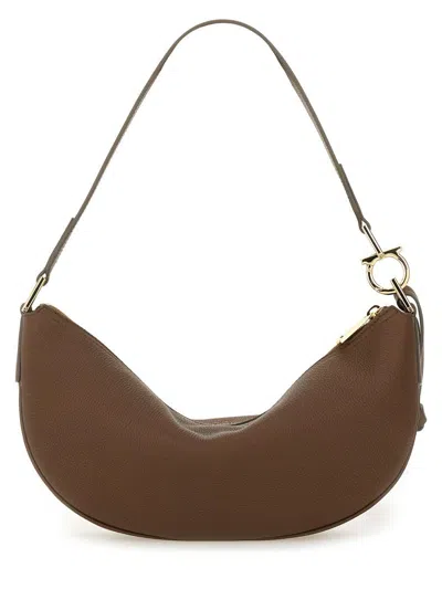 Ferragamo Leather Shoulder Bags Adjustable Strap