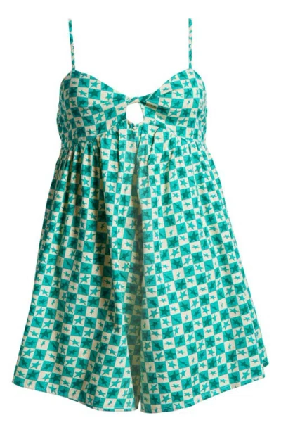 Billabong X Mami Wata Going Coastal Cutout Romper