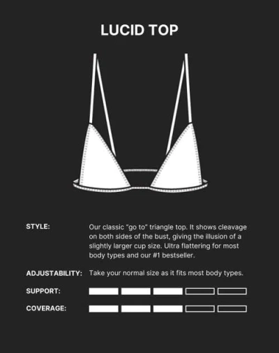 Minimale Animale Lucid Bikini Top