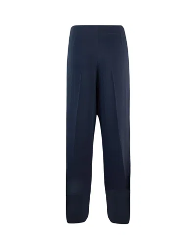 P.a.r.o.s.h . Pantalone A Gamba Larga Blu In Blue