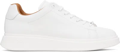Hugo Boss White Leather Sneakers