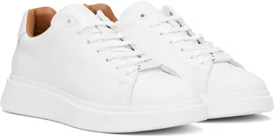 Hugo Boss White Leather Sneakers