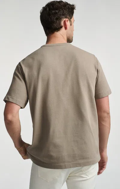 Mavi Short Sleeve Crew Neck T-shirt In Brindle