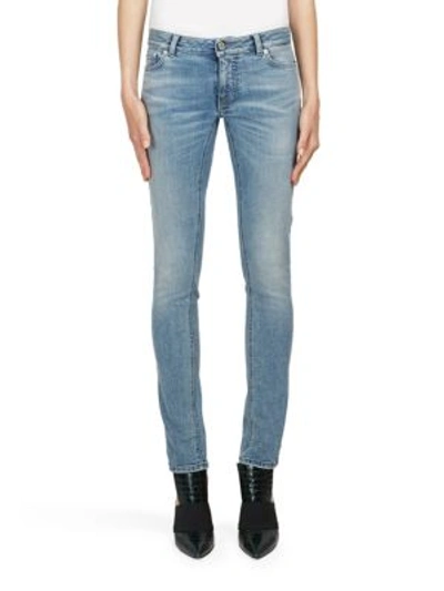 Shop Givenchy Skinny Jeans In Light Blue