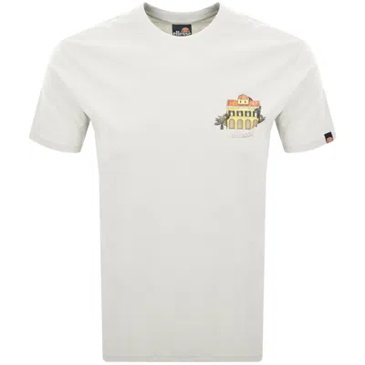 Ellesse Plazzo Logo T Shirt White In White