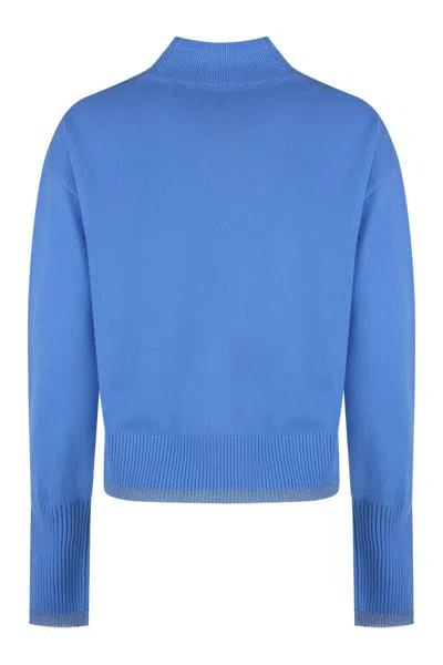 Pinko Wool And Cashmere Cropped Sweater