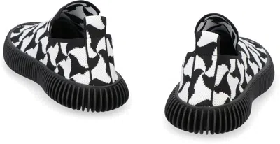 Bottega Veneta Ripple Wave Patter Slip-on Sneakers