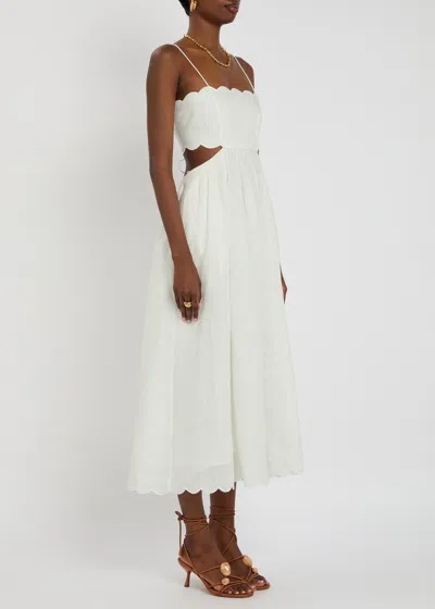 Zimmermann Dolce & Gabbana Black Acetate Sunglasses In White