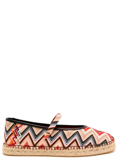 Missoni Lola Zigzag-patterned Espadrilles
