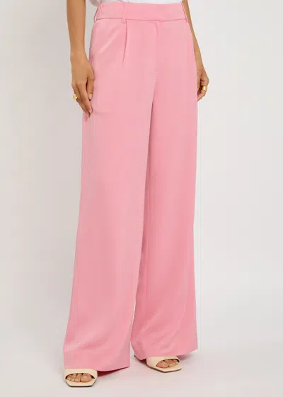 Simkhai Jonathan  Malcolm Wide-leg Satin Trousers