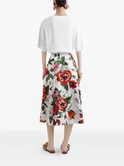 Dolce & Gabbana Dg Logo T-shirt In Multi