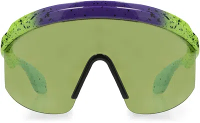 Gucci Mask Frame Sunglasses Sunglasses Green