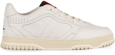 Gucci Sneakers In Gg Fabric With Iconic Web Tape On The Tongue
