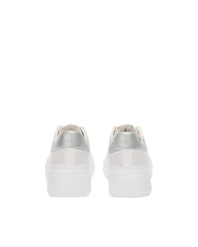 Furla 50mm Nuage Lace-up Platform Sneakers In White