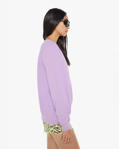 Mother Womens The Biggie Concert Regular-fit Cotton Sweatshirt  Surfs