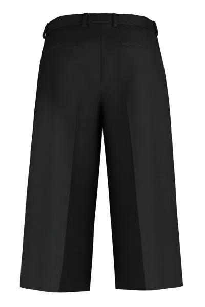 Gucci Men's Wool Silk Cropped Pant