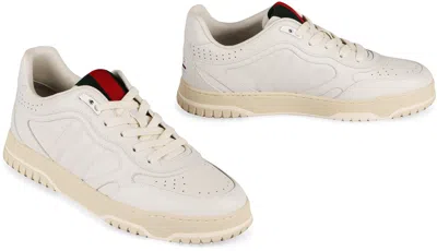 Gucci Sneakers In Gg Fabric With Iconic Web Tape On The Tongue