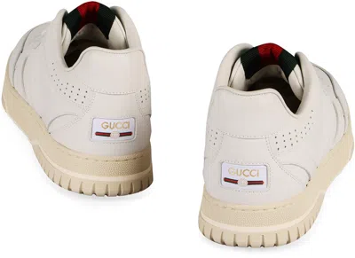 Gucci Sneakers In Gg Fabric With Iconic Web Tape On The Tongue