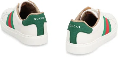 Gucci Ace Sneakers With Web Detail