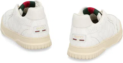 Gucci Reweb Sparrow Low-top Leather Sneakers