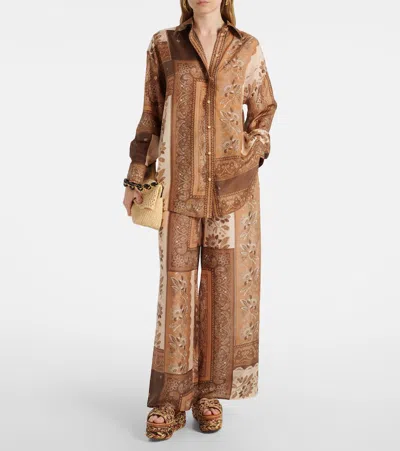 Clergerie Arty Raffia Platform Sandals In Brown