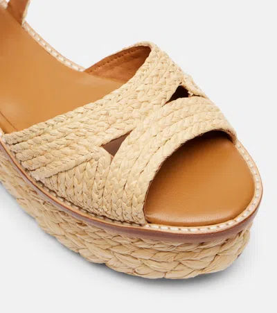 ARTY酒椰叶纤维防水台凉鞋