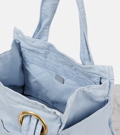 Chloé Medium Plage Washed Cotton Tote