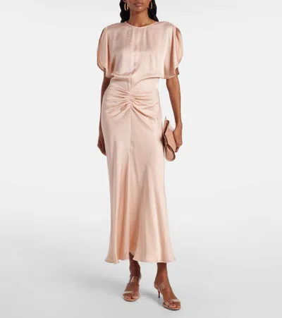 Christian Louboutin Just Nothing Clear Red Sole Slide Sandals In Neutral