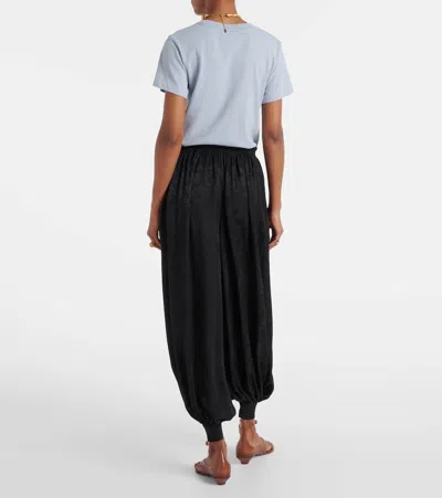 Chloé Fluid Pants In Black