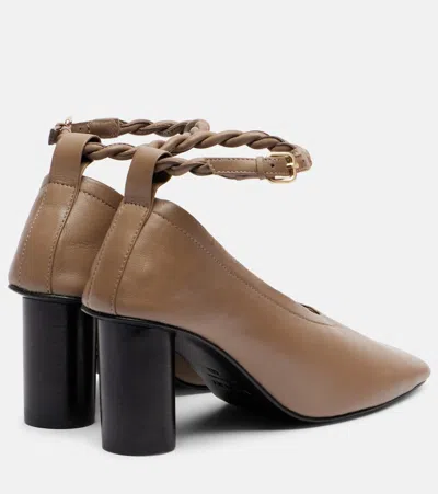 AMOS 70皮革高跟鞋