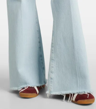 Frame The Lax Flared Jeans In Blue