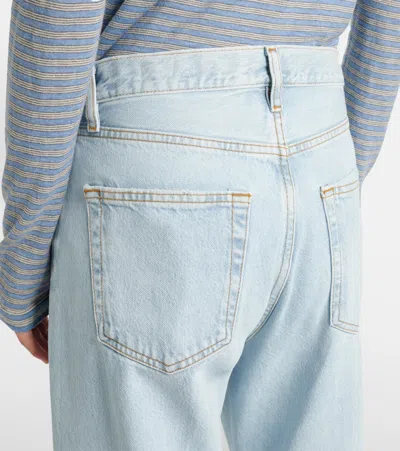 Frame The Lax Flared Jeans In Blue