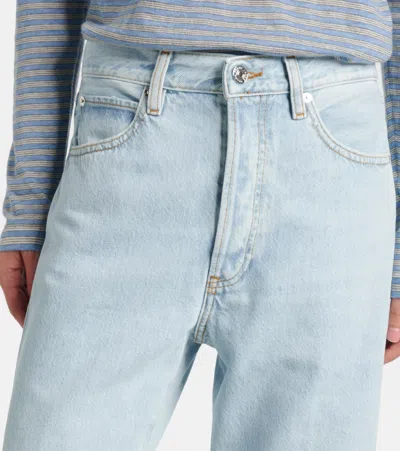 Frame The Lax Flared Jeans In Blue